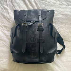 Louis Vuitton Supreme Collab Backpack